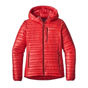 Patagonia Ultralight Down Hoodie (Women’s/XL/Red)